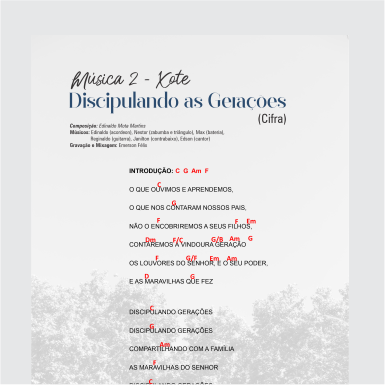 Música Oficial Xote cifras